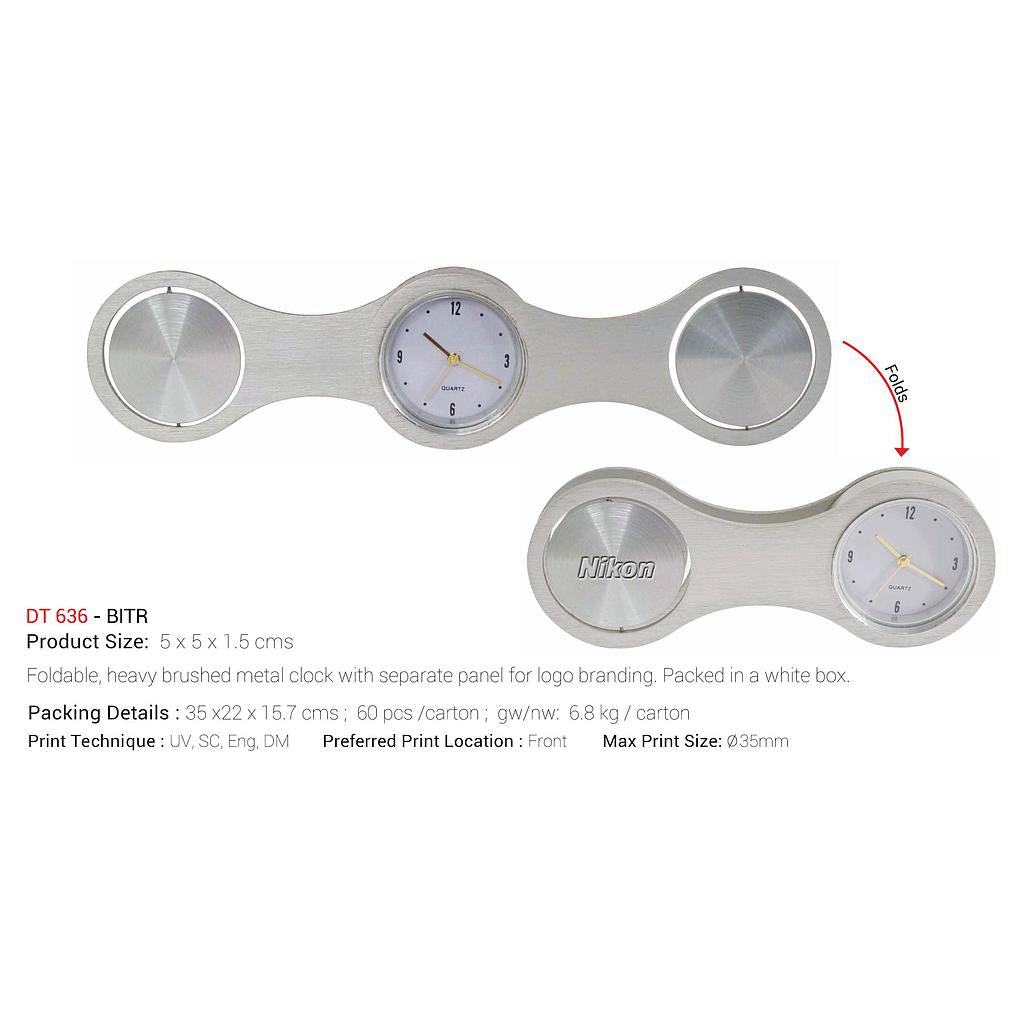 DT 636 BITR Foldable Desktop Clock Secondary image