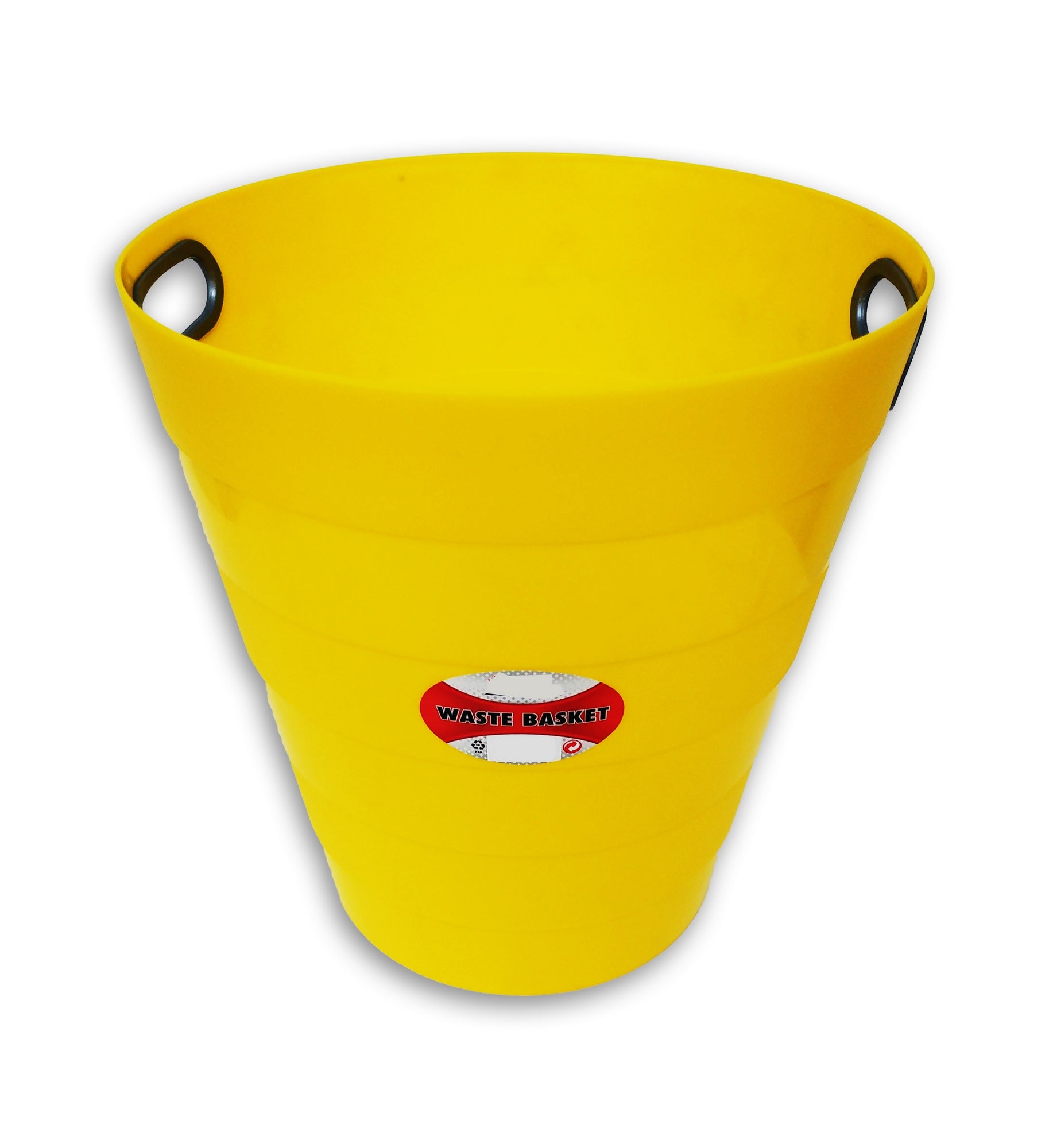 Dustbin PVC Yellow - Al Masam Stationery LLC Main image