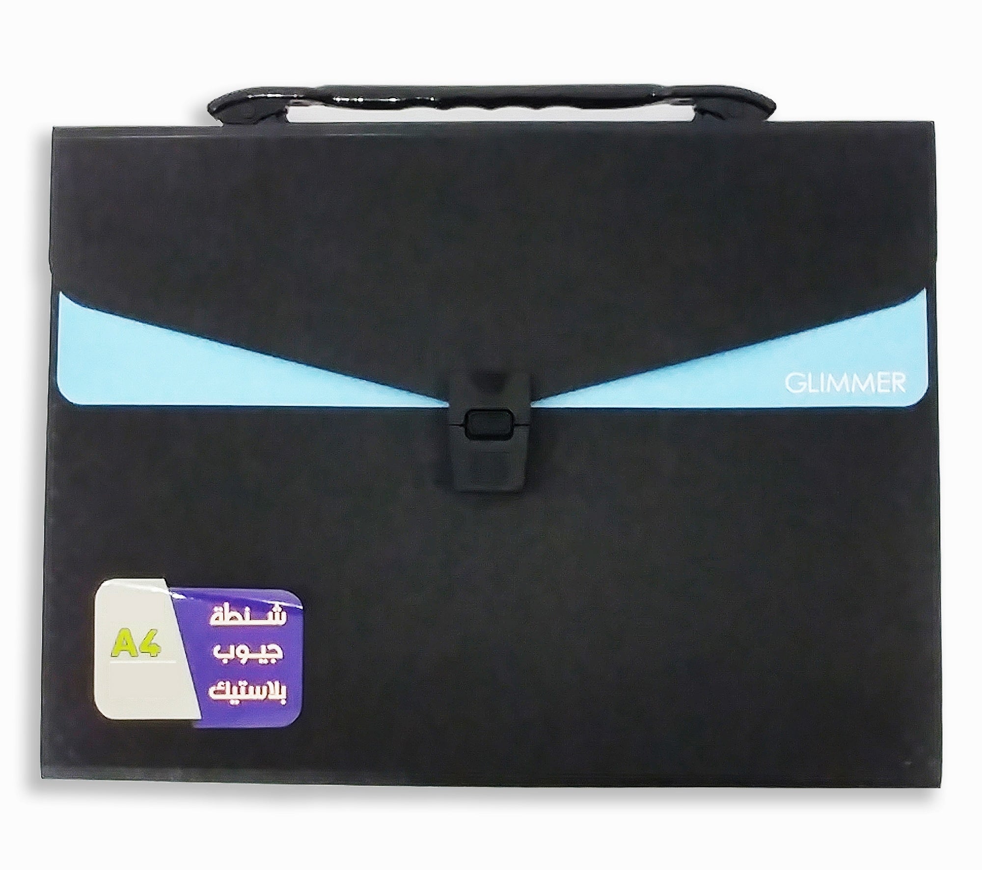 Expanding File A4 12 Pockets With Handle - Al Masam Stationery LLC Main image