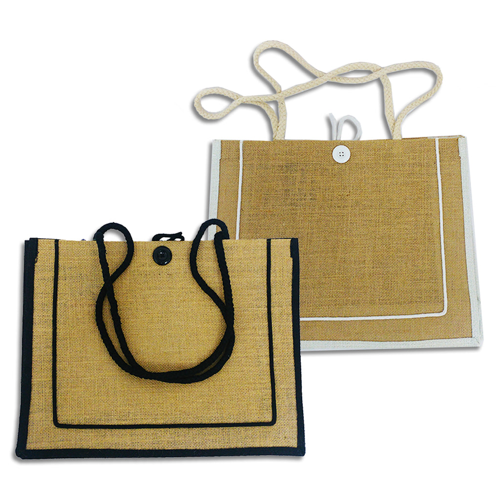 Fancy Jute Bag - Model 2 - Al Masam Stationery LLC Main image