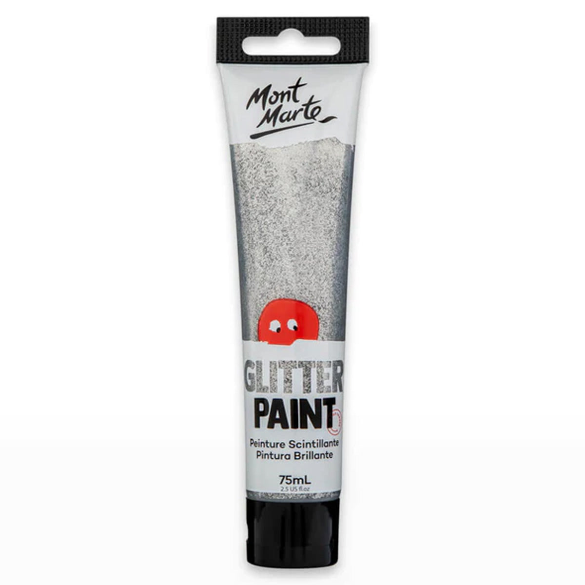 Glitter Tempera Paint 75ml Silver 5233-002 - Al Masam Stationery LLC Main image