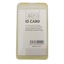 ID Card Holder with Rubber Back White - Al Masam Stationery LLC