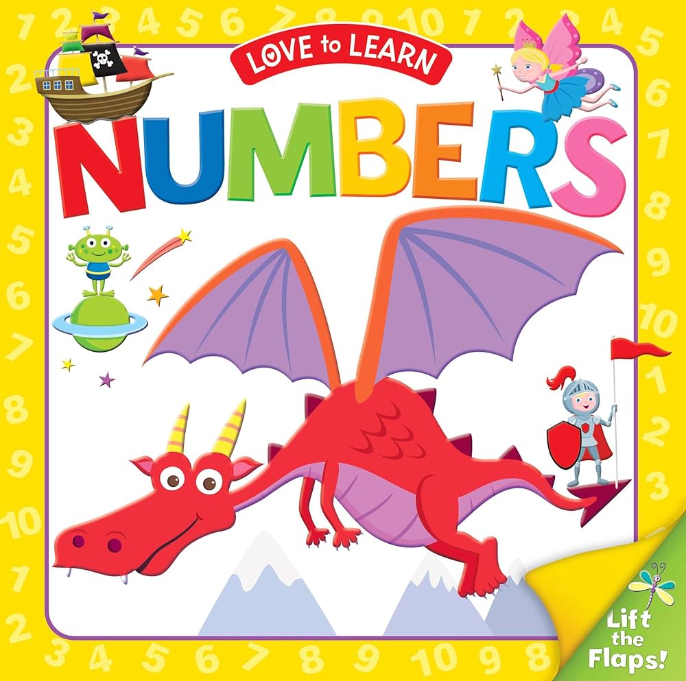 Love to Learn - Numbers - Al Masam Stationery LLC Main image