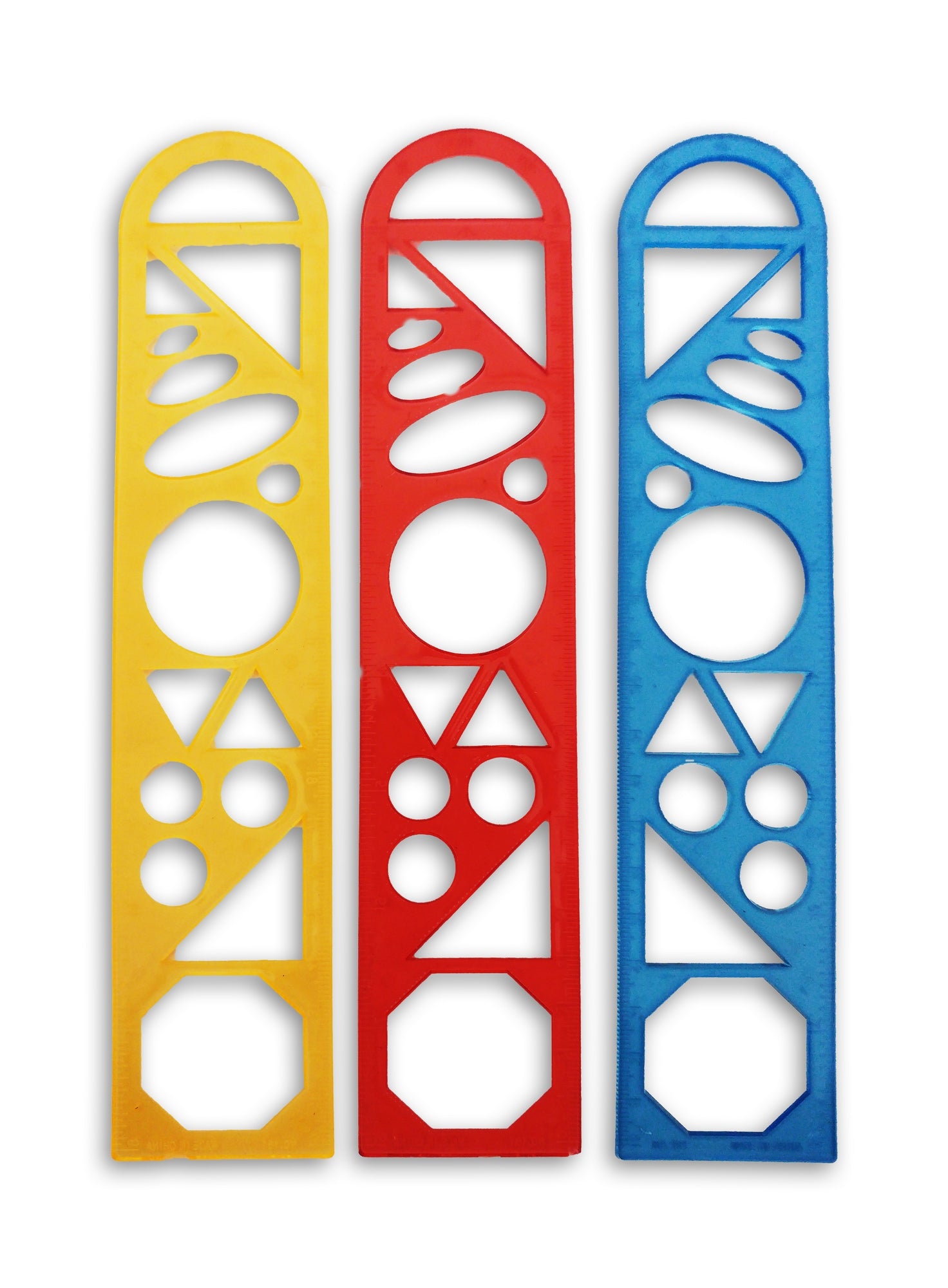 Stencil Ruler All Shapes - Al Masam Stationery LLC Main image