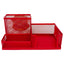 Wiremesh Desk Organizer Orange/Pink/Blue/Green - Al Masam Stationery LLC