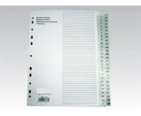 DIVIDER (1-54)Pvc Gray A4 Secondary image