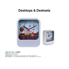 AMS - DT 646 LOMBL Desktop Clock with Maze Game - Al Masam Stationery LLC