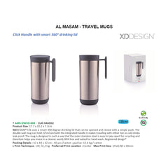 AMS - DWXD 608 XDdesign CLIK HANDLE Drinkware - Al Masam Stationery LLC