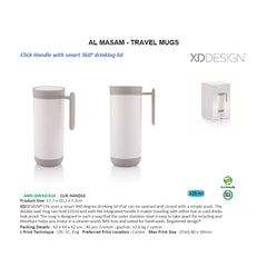 AMS-DWXD 610 - XDdesign CLIK HANDLE Drinkware - Al Masam Stationery LLC