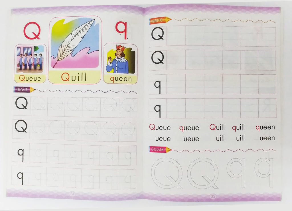 My First English Alphabet With Picture - Al Masam Stationery LLC