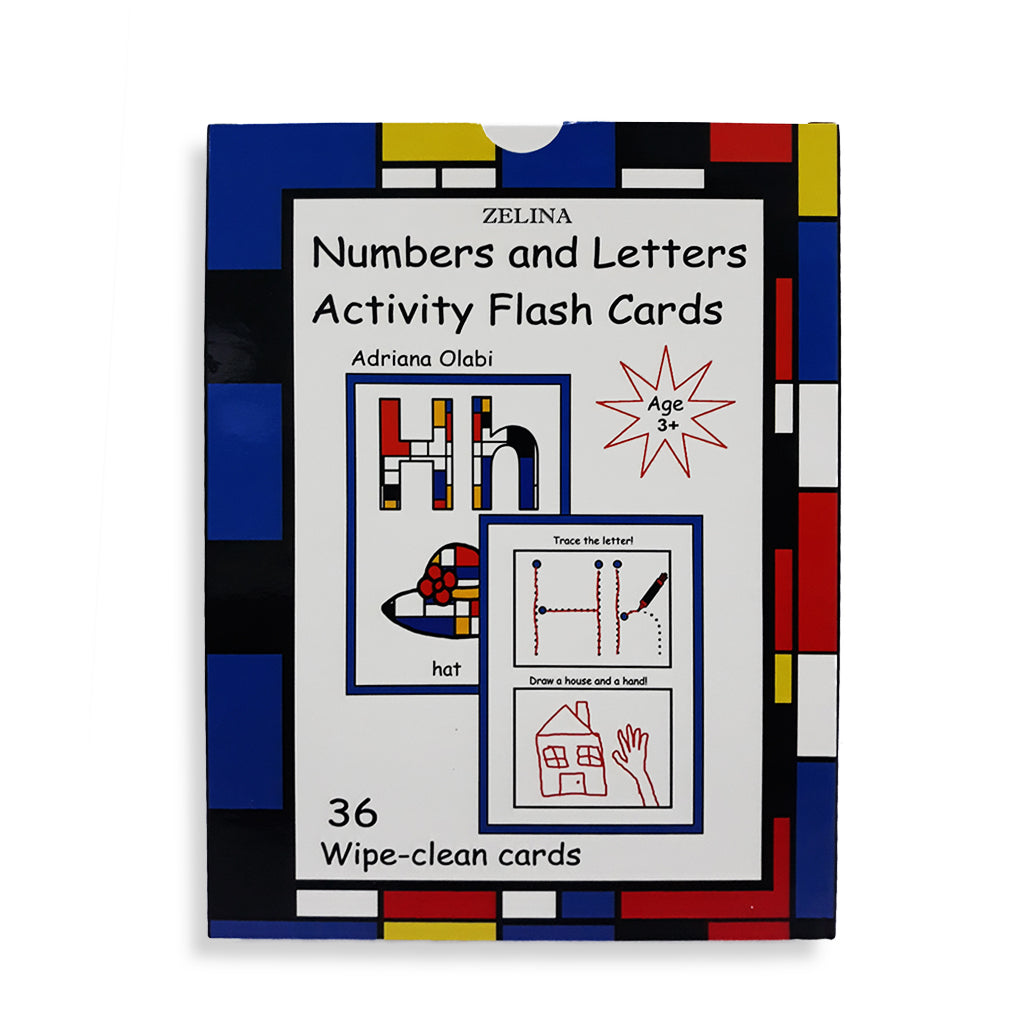 Numbers & Letters Activity Flash Cards - Al Masam Stationery LLC Main image