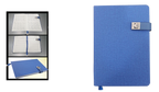BLUE - A5 - Fabric Notebooks - Al Masam Stationery LLC