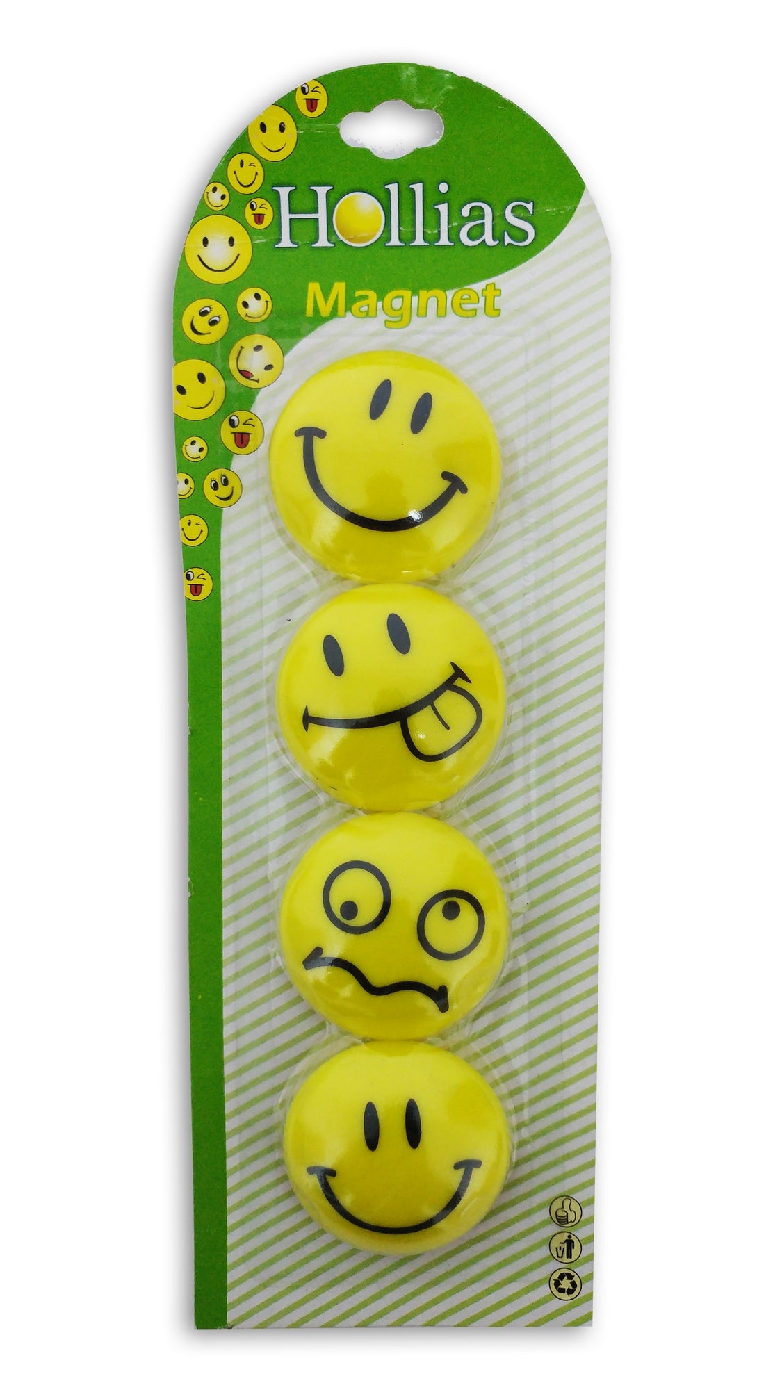 Smiley Magnets 40mm - Al Masam Stationery LLC Main image