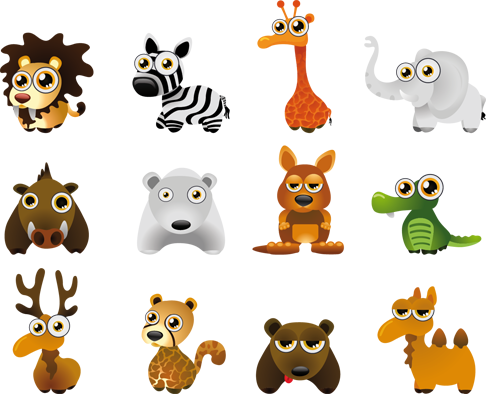 Animal Stickers - Al Masam Stationery LLC Main image