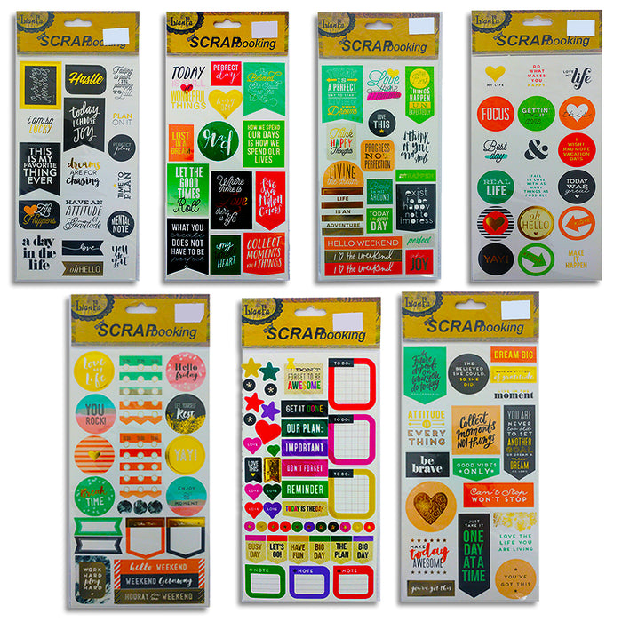 Hand Made Stickers Embossed - Model 2 - Al Masam Stationery LLC