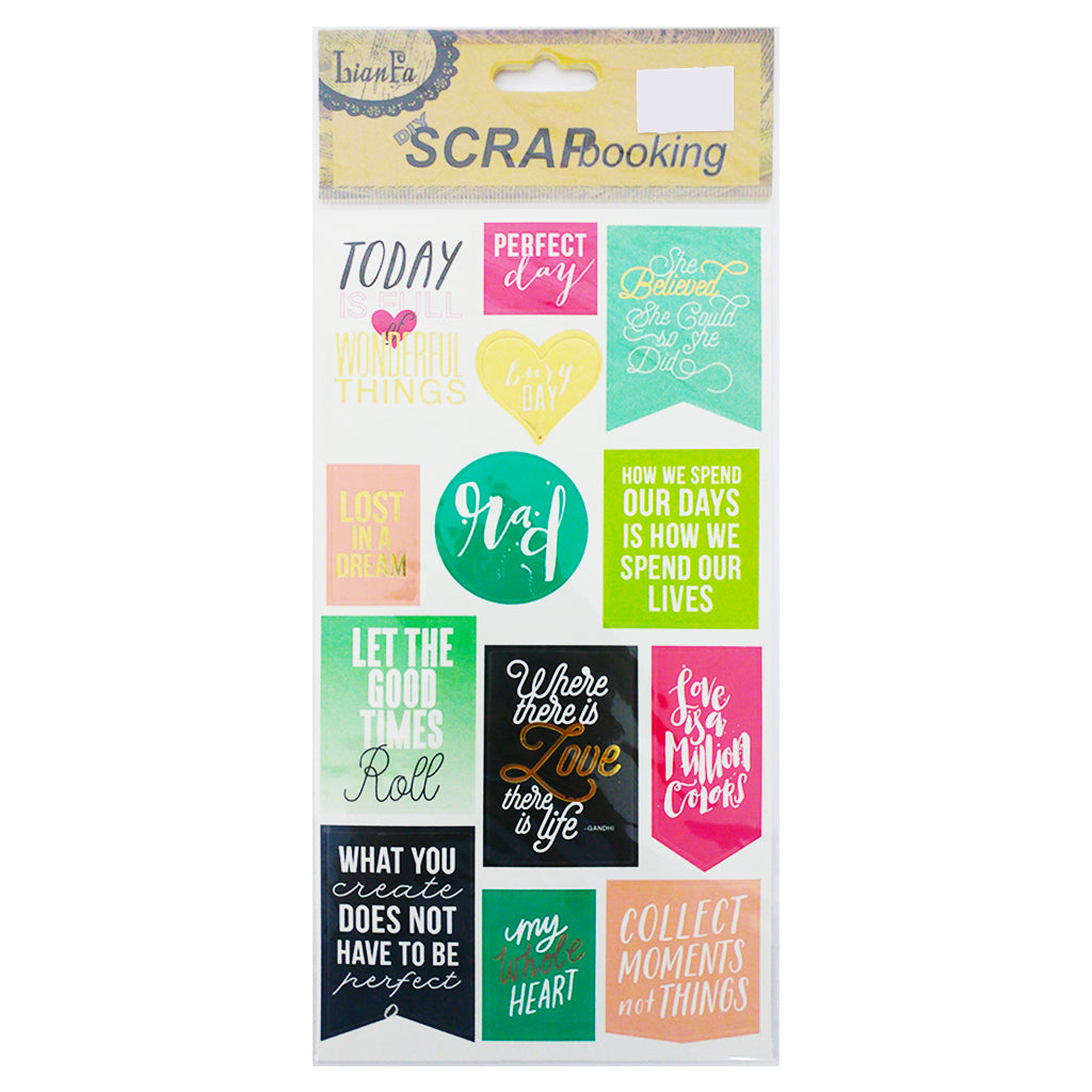 Hand Made Stickers Embossed - Model 2 Secondary image