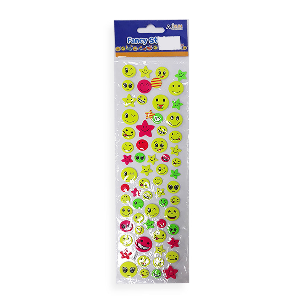 Smiley Sticker - Model 4 - Al Masam Stationery LLC Main image