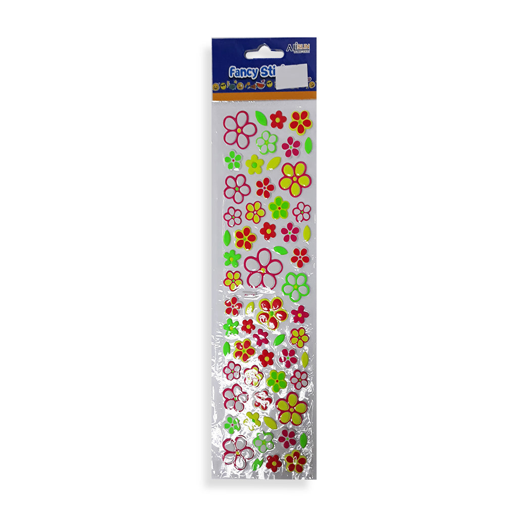 Sticker Assorted Flower Design - Al Masam Stationery LLC Main image