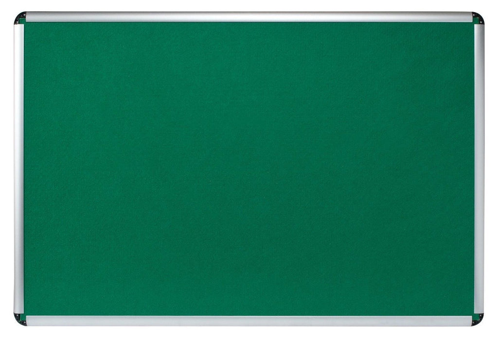 AMS Felt and Fabric Board, 60x90cm, with colorful felt sheets and fabric pieces arranged on the board.