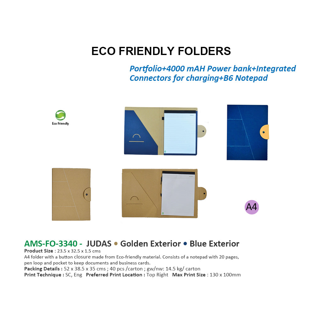 JUDAS • Golden Exterior • Blue Exterior - Al Masam Stationery LLC