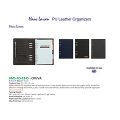 AMS-FO-3345 - Hans Larsen PU Leather Organizers - Al Masam Stationery LLC