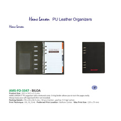 AMS-FO-3347 - Hans Larsen PU Leather Organizers - Al Masam Stationery LLC