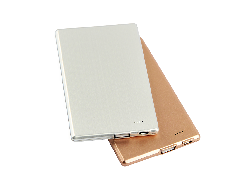 AMS-AK-050 - Sleek Metal power banks (8000 mah) - Al Masam Stationery LLC