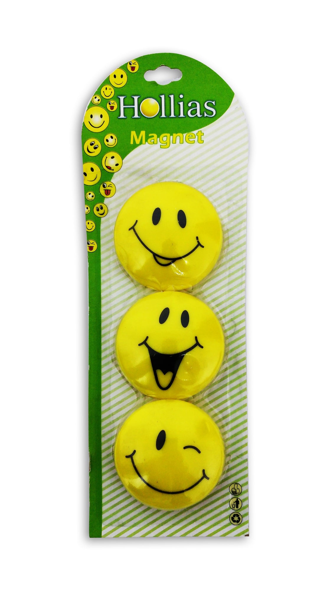 Smiley Magnets 50mm - Al Masam Stationery LLC Main image