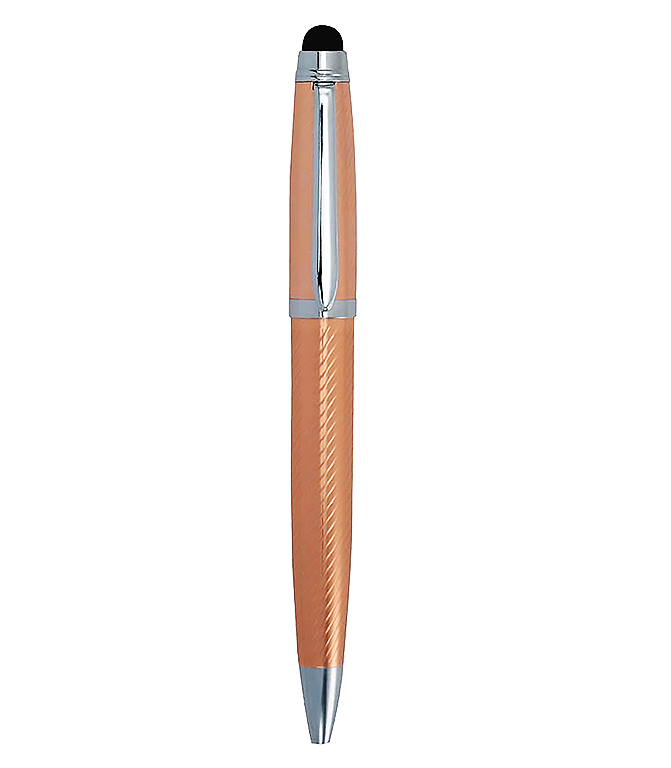 AMS- MP 859 - Tiup Metal Ball Pen with Stylus - Al Masam Stationery LLC