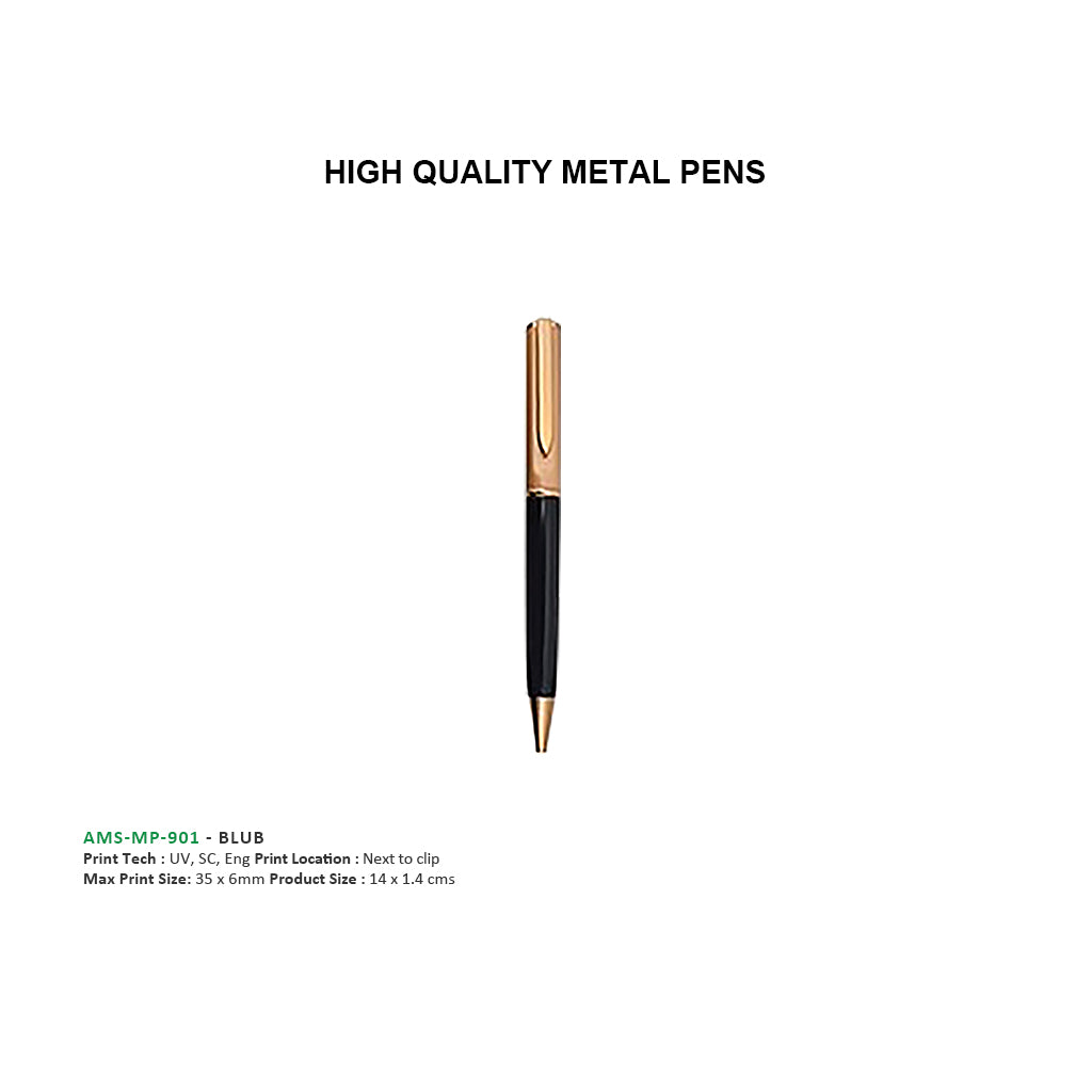 AMS-MP 901 Blub Metal Ball Pen - Al Masam Stationery LLC