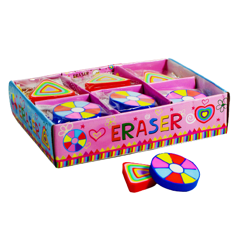 Eraser Fancy 2 - Al Masam Stationery LLC Main image
