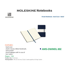 Moleskine Note Book 302 - Al Masam Stationery LLC