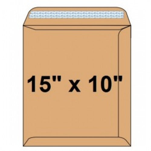 Envelope Brown Fullscap size 15*10 inches - Al Masam Stationery LLC Main image
