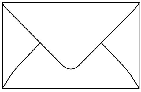 Envelope White 7.5*5 inches - Al Masam Stationery LLC Main image