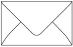 Envelope White 7.5*5 inches - Al Masam Stationery LLC