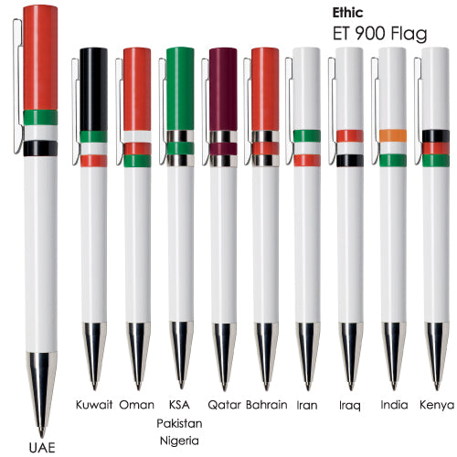 AMS-ET-900 - Ethic Flag Pens - Al Masam Stationery LLC Main image
