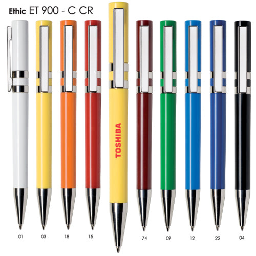 AMS-ET-900-C-CR  (Ethic Plastic pens) - Al Masam Stationery LLC Main image