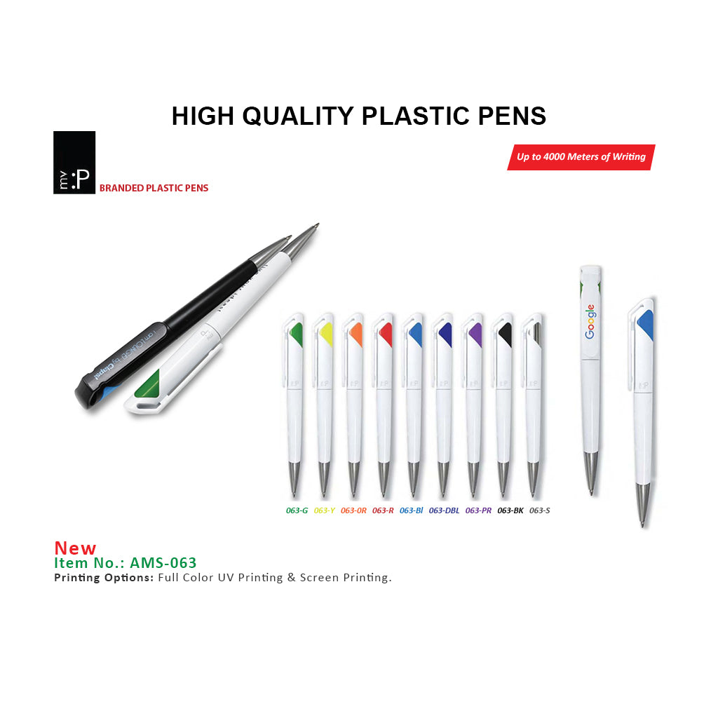 AMS-063 - Plastic pens Secondary image