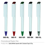AMS-066 - Plastic pens - Al Masam Stationery LLC