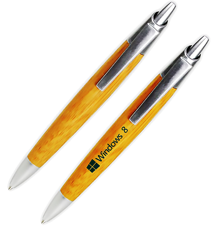 AMS-069-BP - ECO FRIENDLY WOODEN PENS - Al Masam Stationery LLC Main image