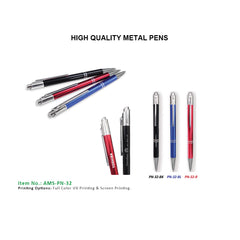 AMS-PN-32 - Aluminium Ball pen - Al Masam Stationery LLC