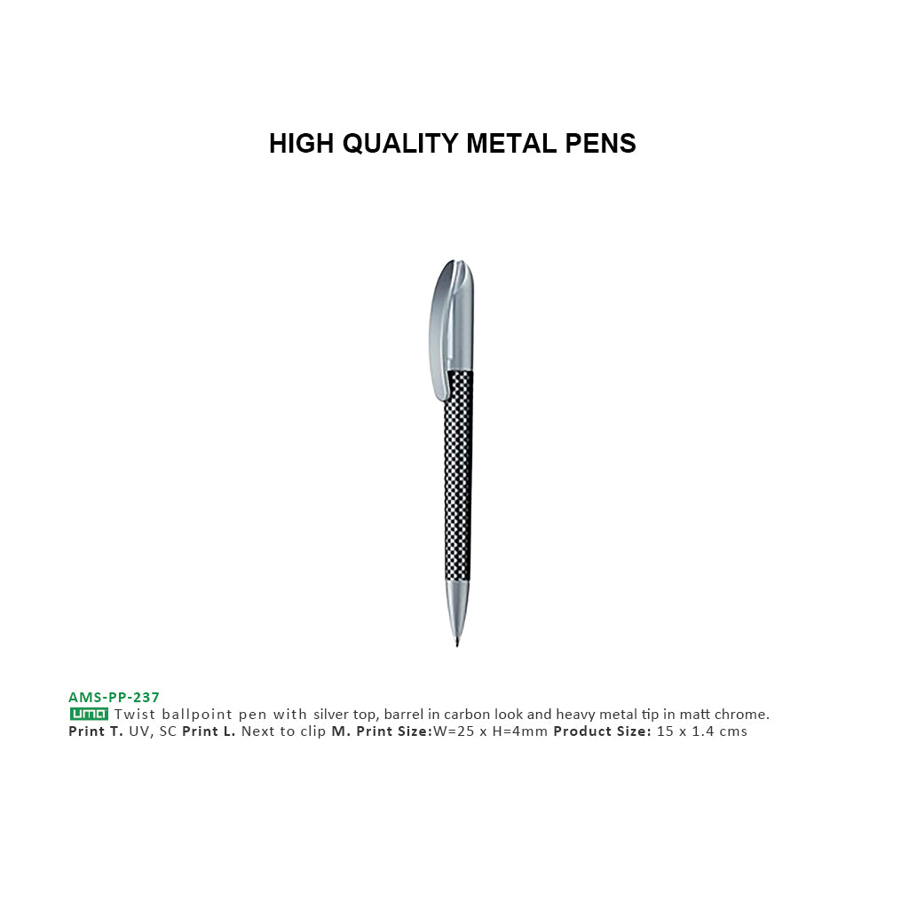 AMS- PP 237 UMA Pen with Carbon Look - Al Masam Stationery LLC