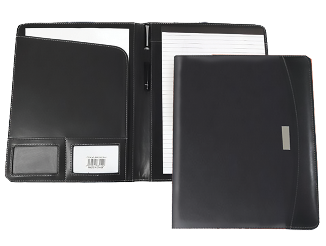 AMS-RM-1502-PU Leather Folder - Al Masam Stationery LLC