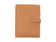 AMS-RM-200 C 3 - (Brown) - PU Leather Organizer - Al Masam Stationery LLC