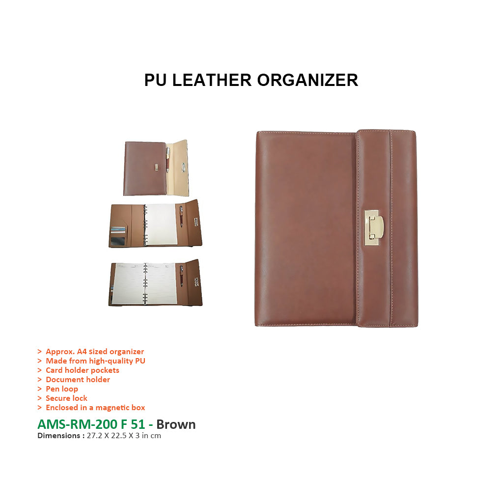 AMS-RM-200 F51 - (Brown) - Al Masam Stationery LLC