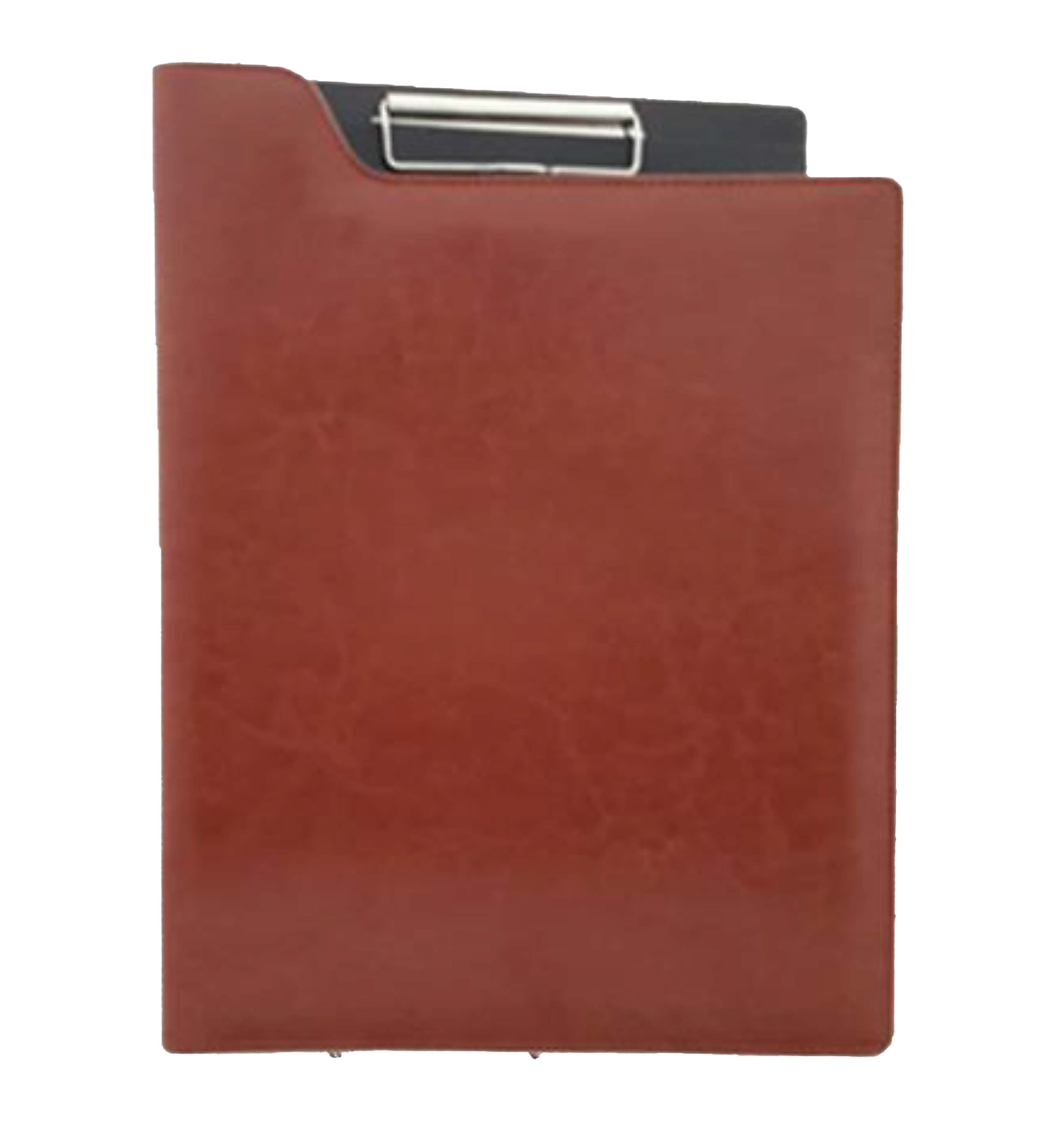 AMS-RM-365 - PU leather clip folder - Al Masam Stationery LLC