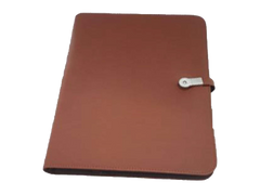 AMS-RM-366 - PU Leather portfolio with detachable USB - Al Masam Stationery LLC