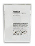 Display Stand L Shape A4 Size White - Al Masam Stationery LLC