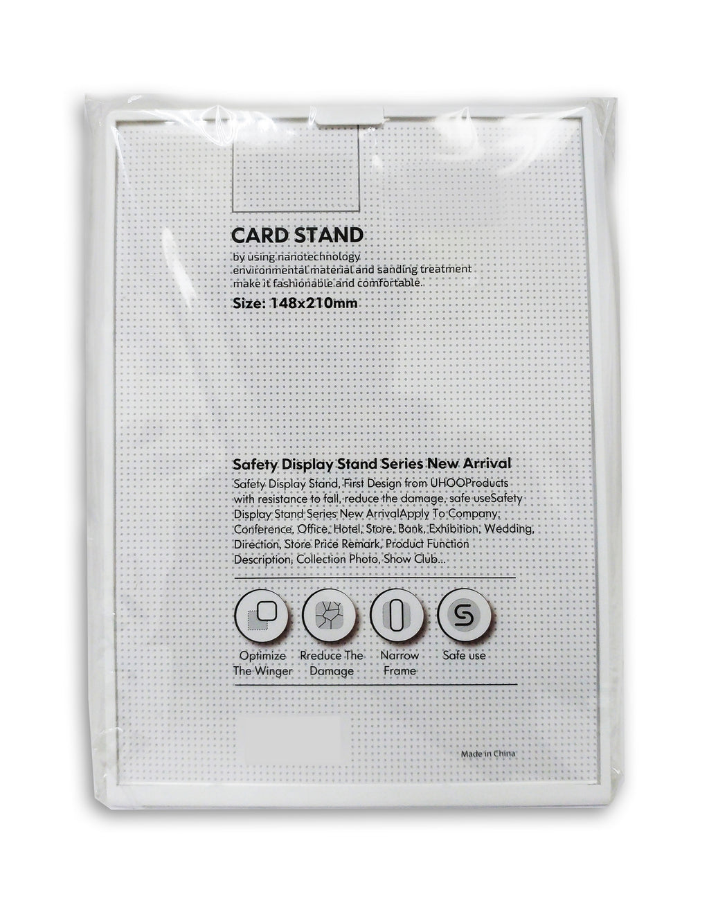 Display Stand L Shape A5 White - Al Masam Stationery LLC