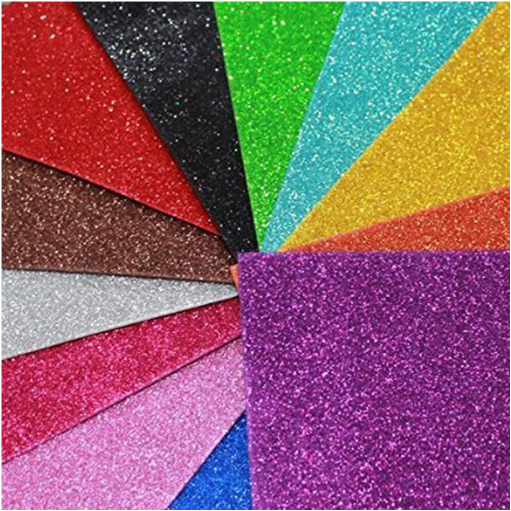 Eva Foam Glitter A4 Secondary image